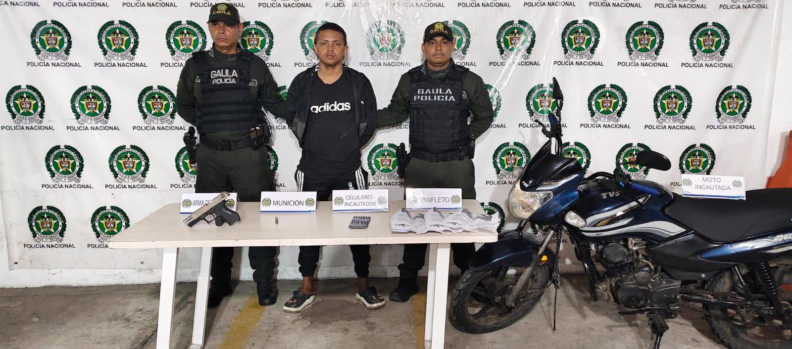 Reiner Antonio Álvarez Cantillo, alias 'El gato'.