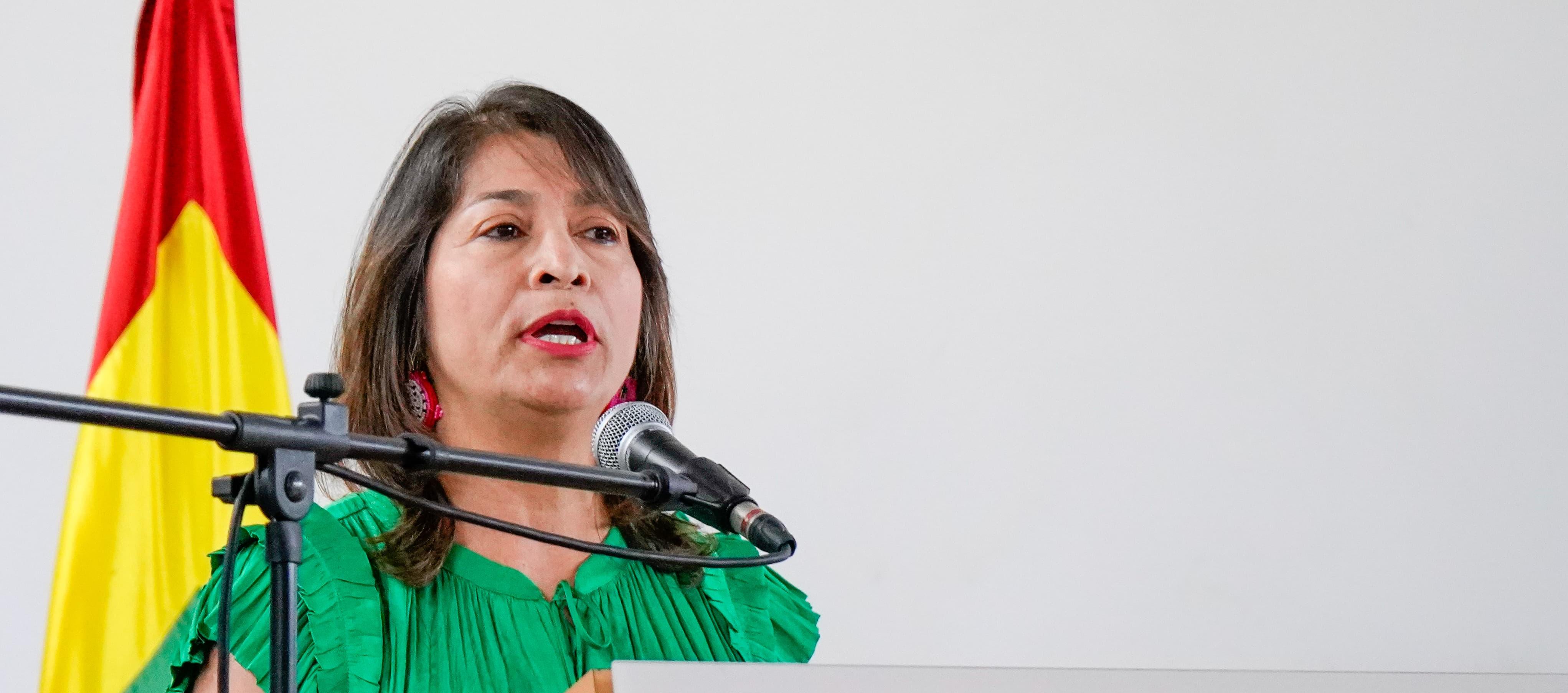 Rosmery Quintero, presidenta de Acopi.