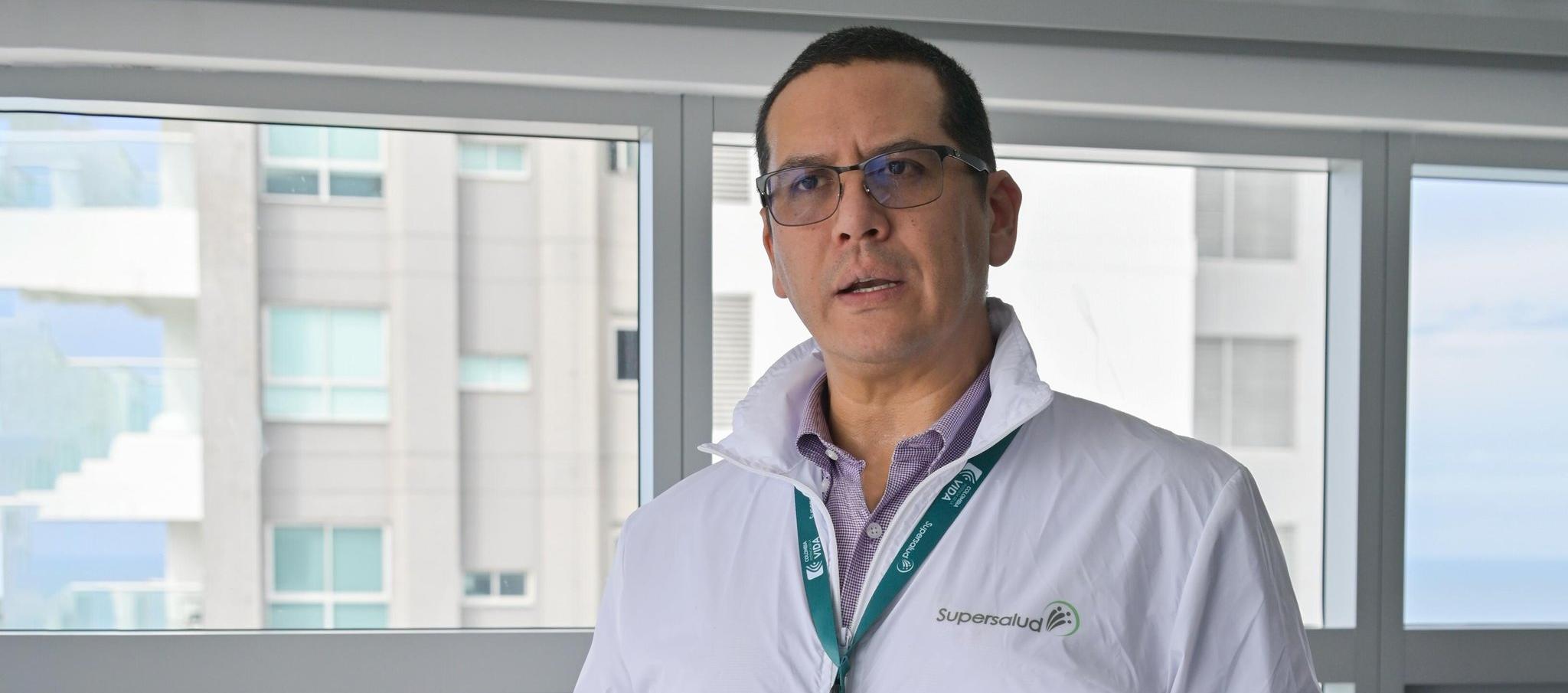 Giovanny Rubiano García, superintendente de Salud.