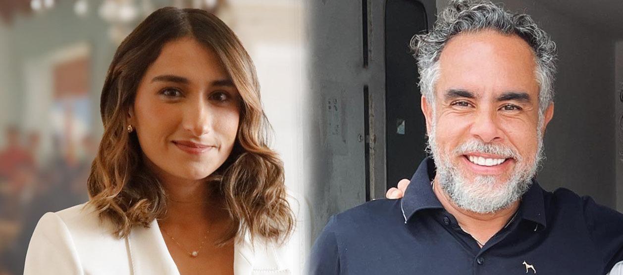 Laura Sarabia y Armando Benedetti.