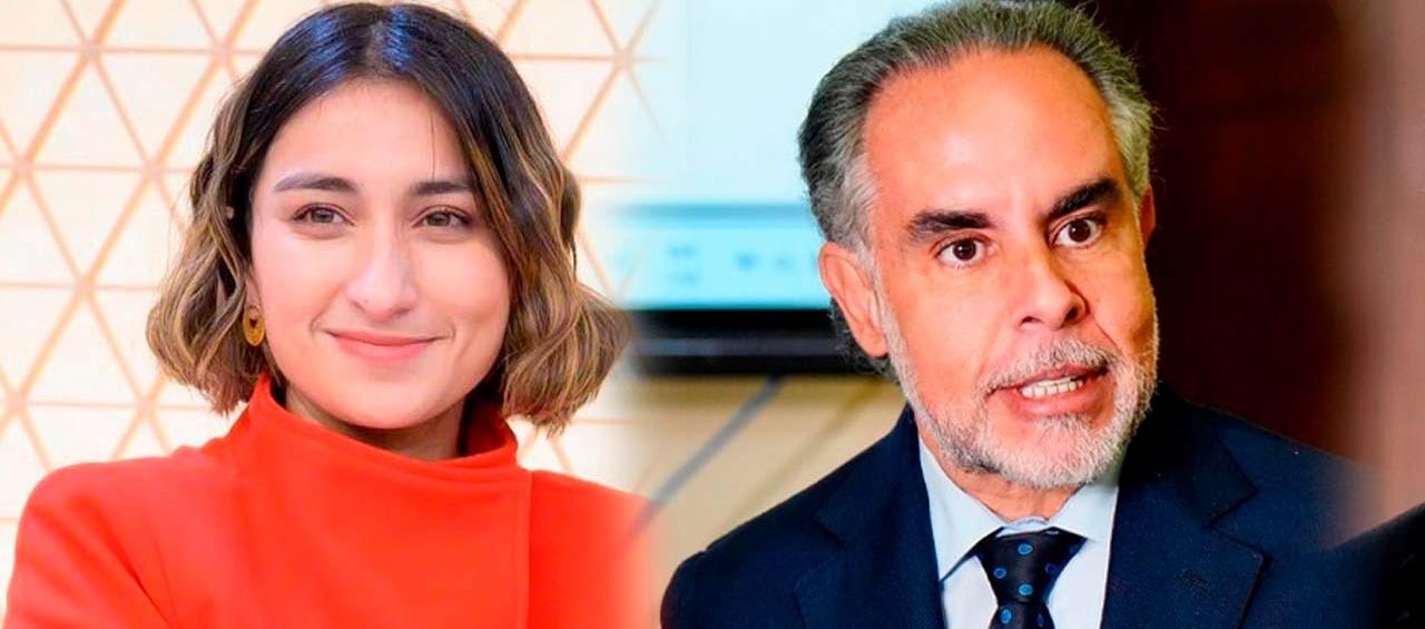 Laura Sarabia y Armando Benedetti.