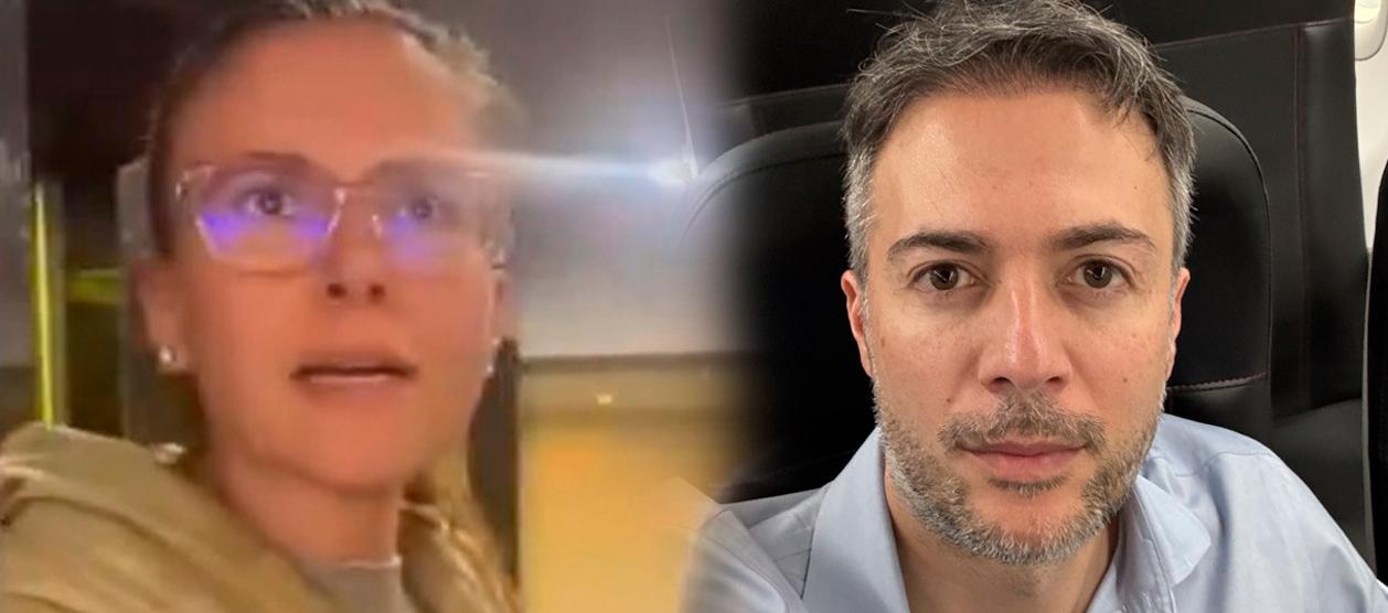 La socia y el exalcalde de Medellín, Daniel Quintero Calle.