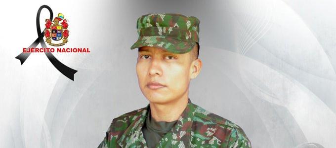 Soldado profesional Arnobis Rodríguez Prada.