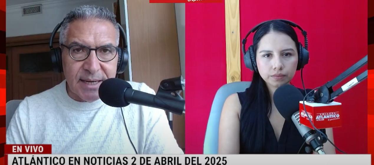Transmisión de Atlántico en Noticias.
