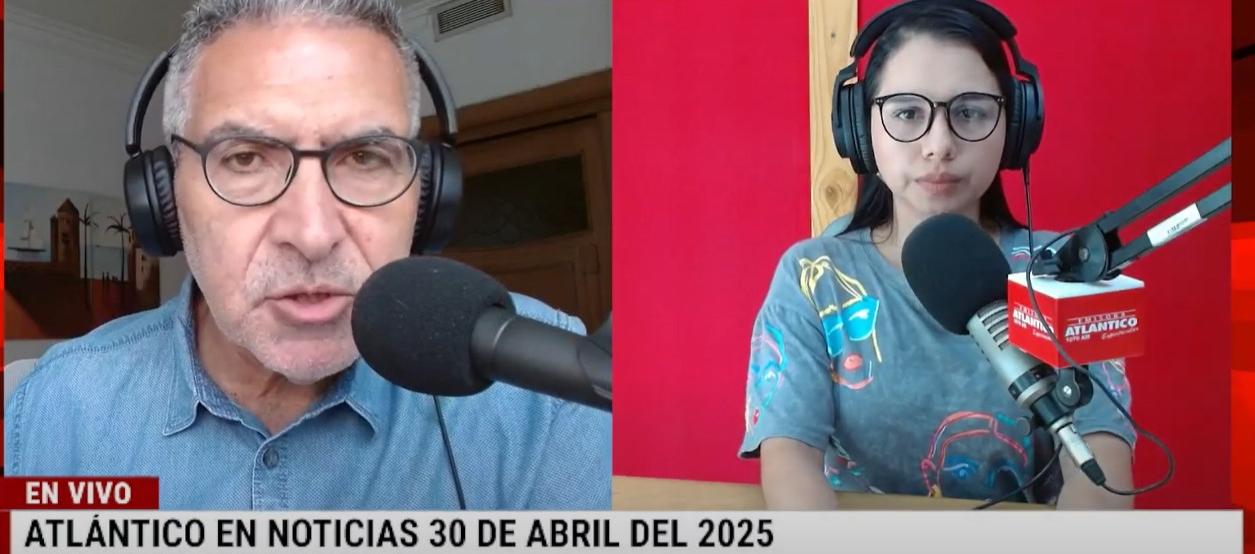 Transmisión de Atlántico en Noticias.