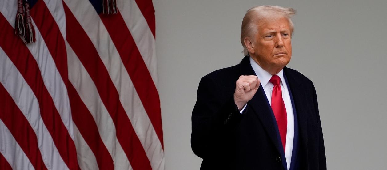  El presidente de Estados Unidos, Donald Trump.