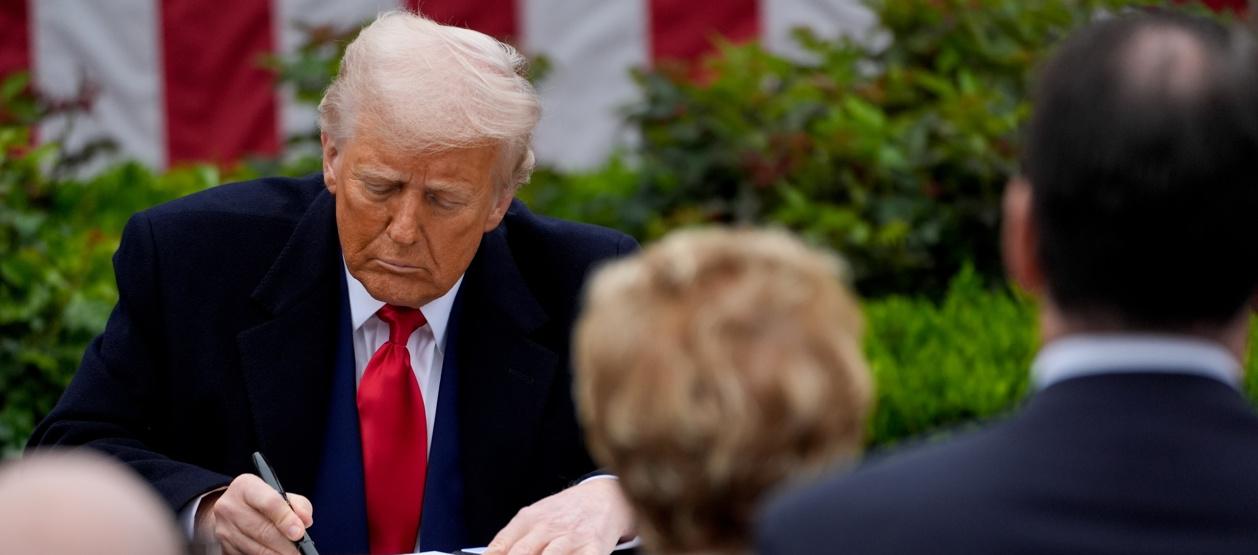 El presidente de Estados Unidos, Donald Trump.