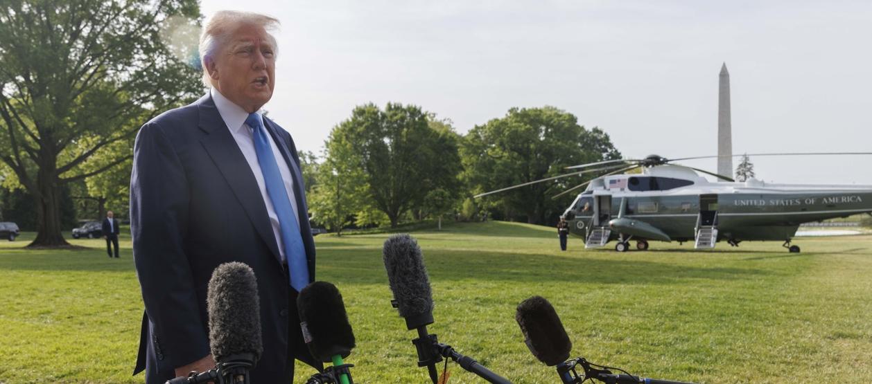 El presidente de Estados Unidos, Donald Trump.