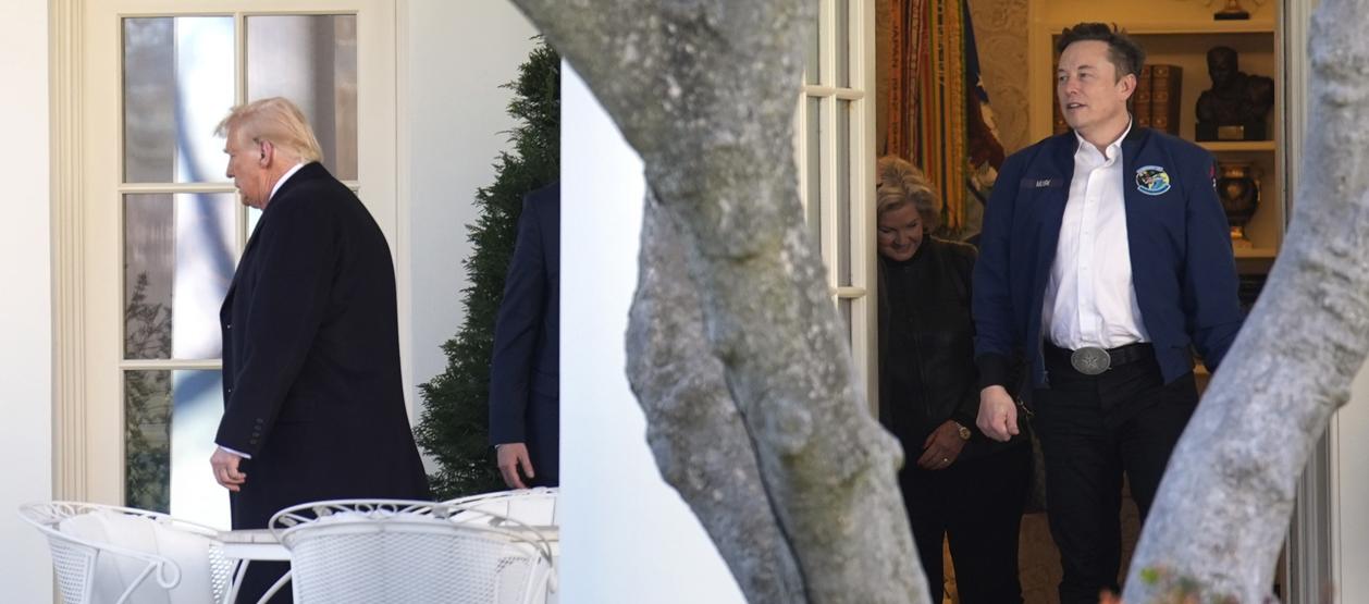 Donald Trump y Elon Musk.