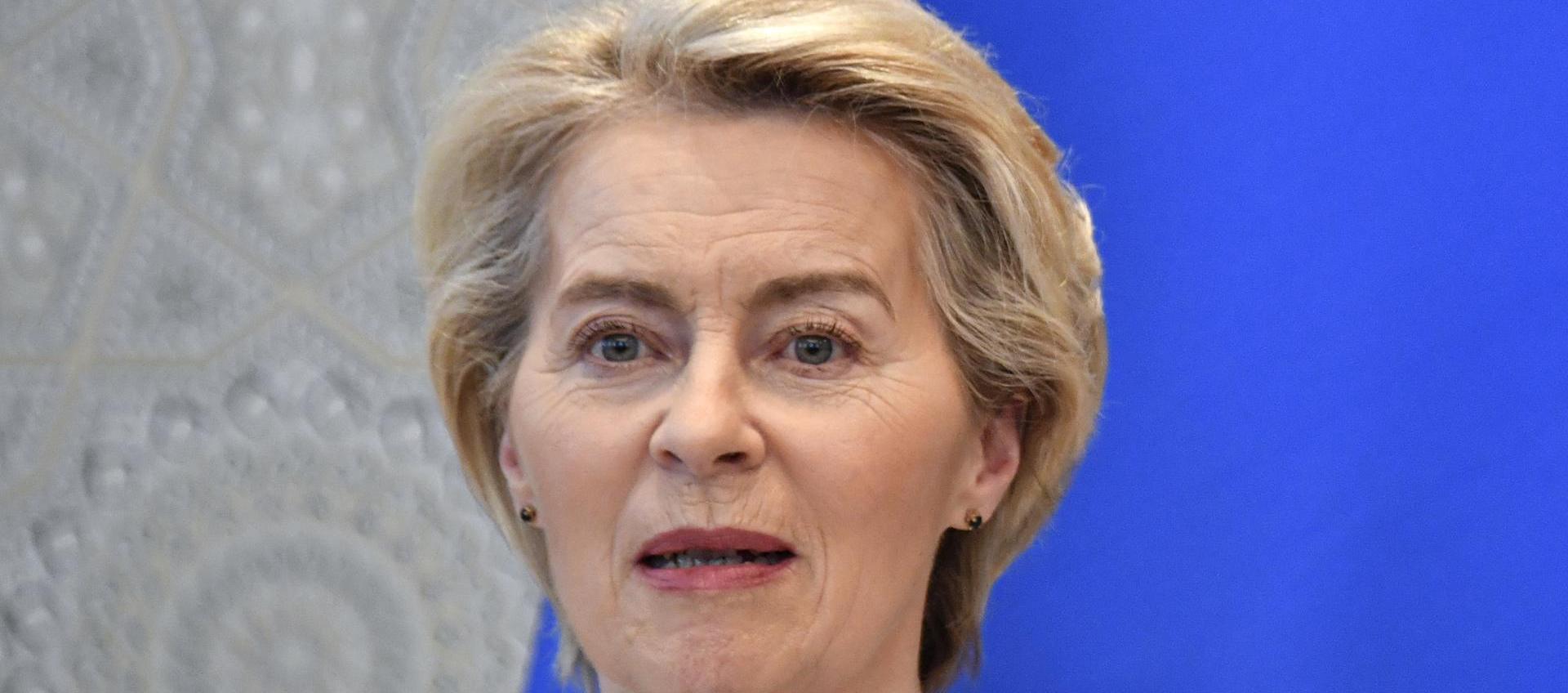 Ursula von der Leyen, presidente de la Comisión Europea. 
