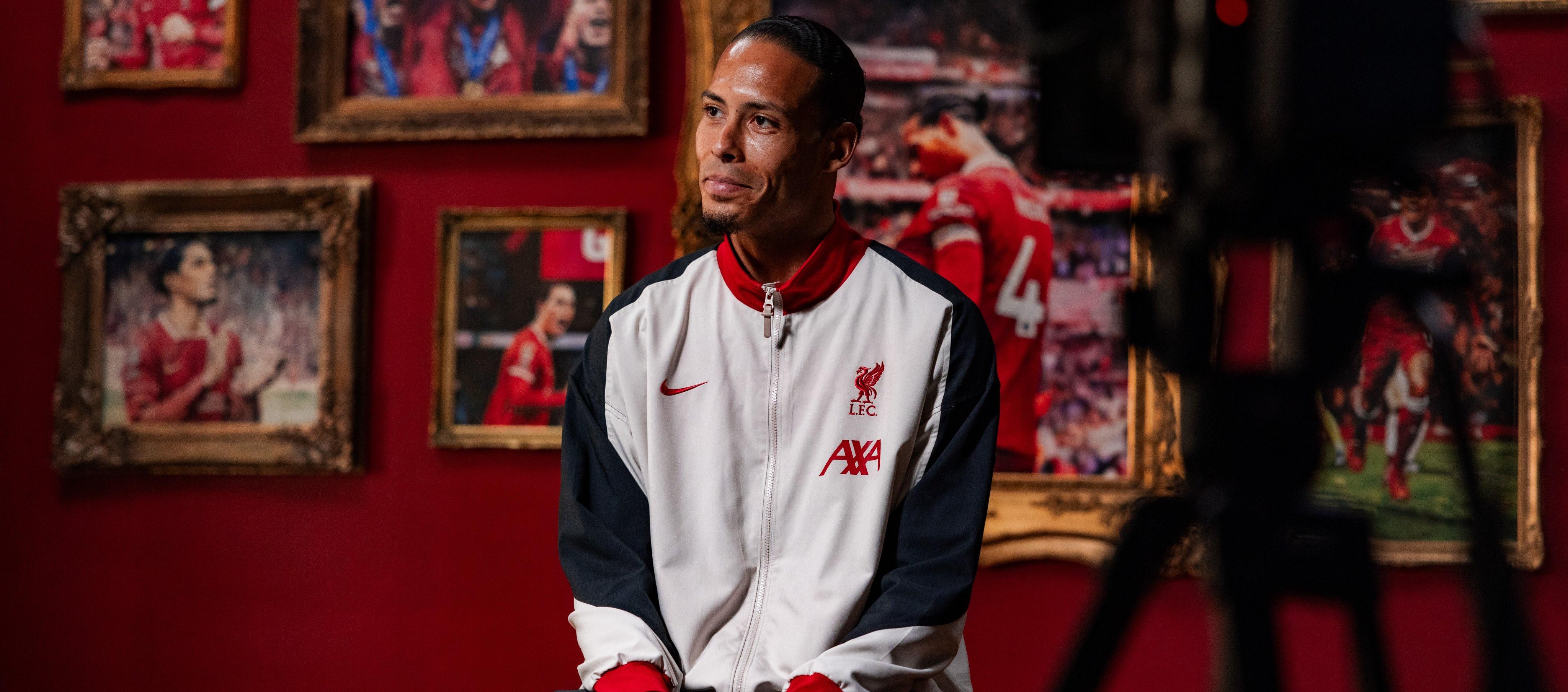 Virgil Van Dijk, central del Liverpool.