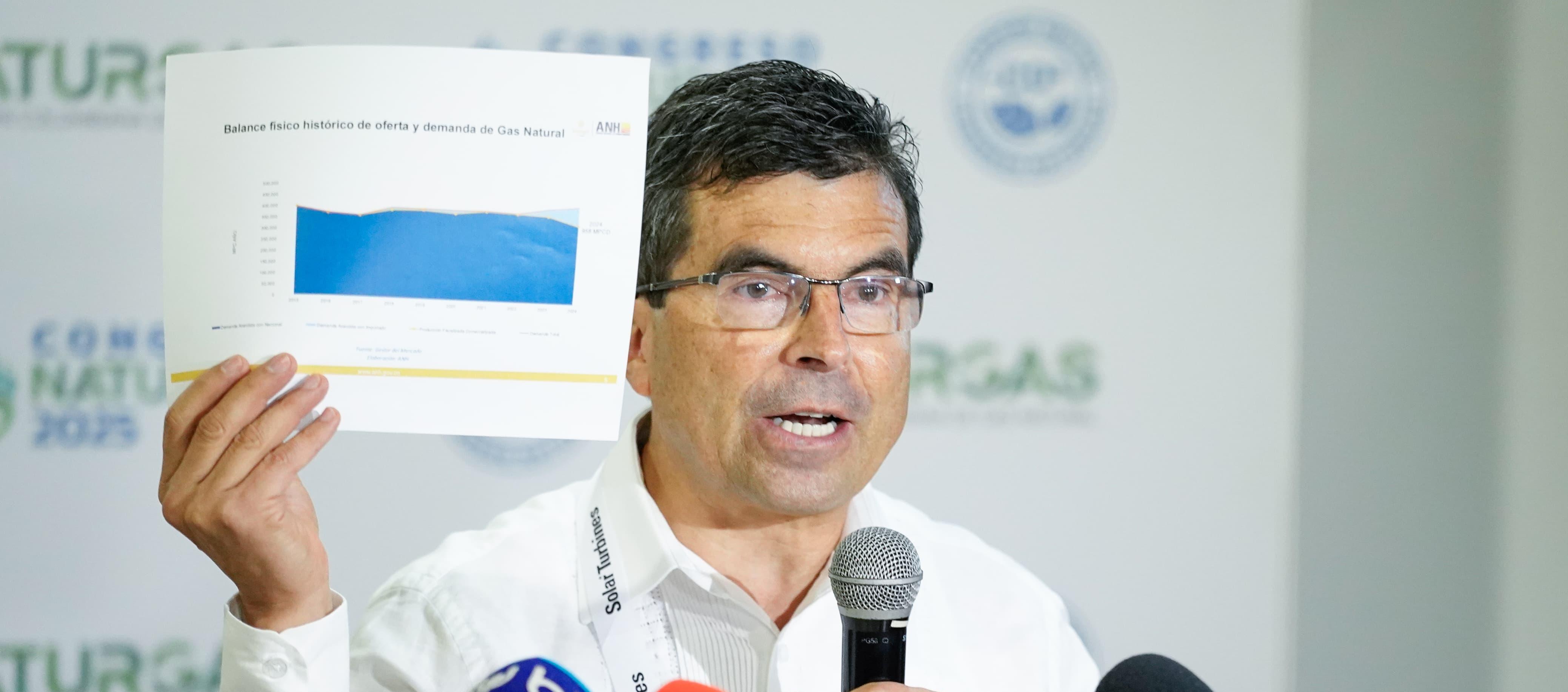 Orlando Velandia, presidente de la ANH.