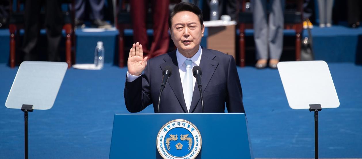 El presidente de Corea del Sur, Yoon Suk-yeol.
