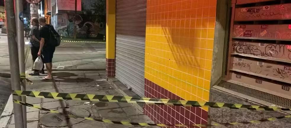 Lugar donde perdió la vida el hincha del Atlético Nacional. 