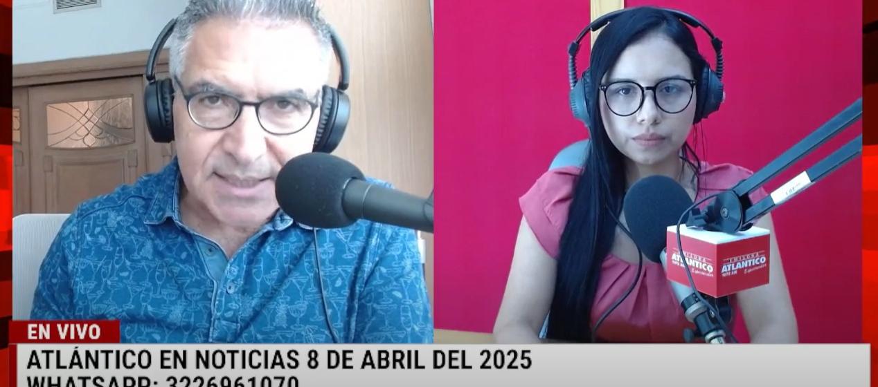 Transmisión de Atlántico en Noticias.