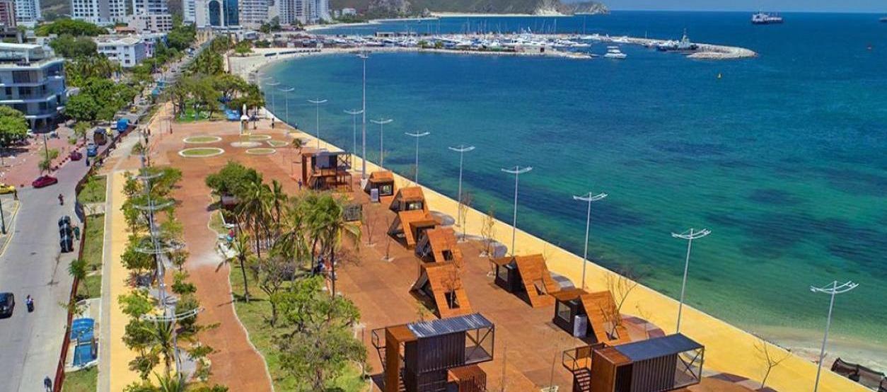 La Bahía de Santa Marta.