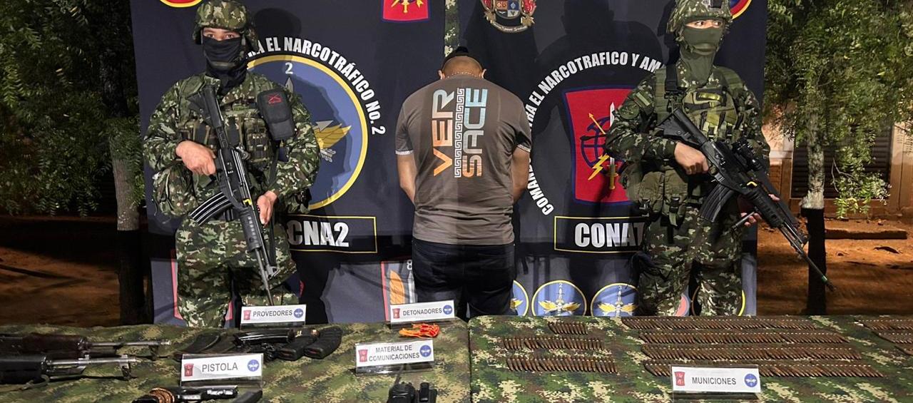 Capturado en medio del procedimiento. 