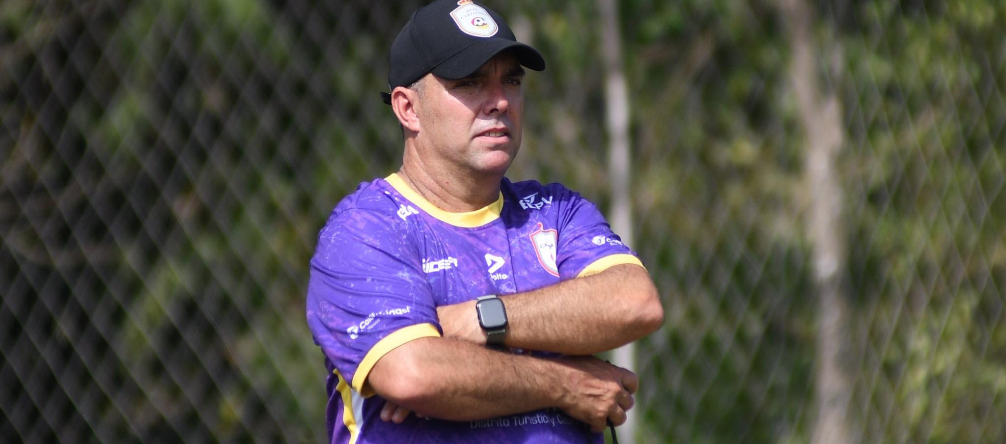 Martín Cardetti inició su segundo ciclo al frente del Real Cartagena. 