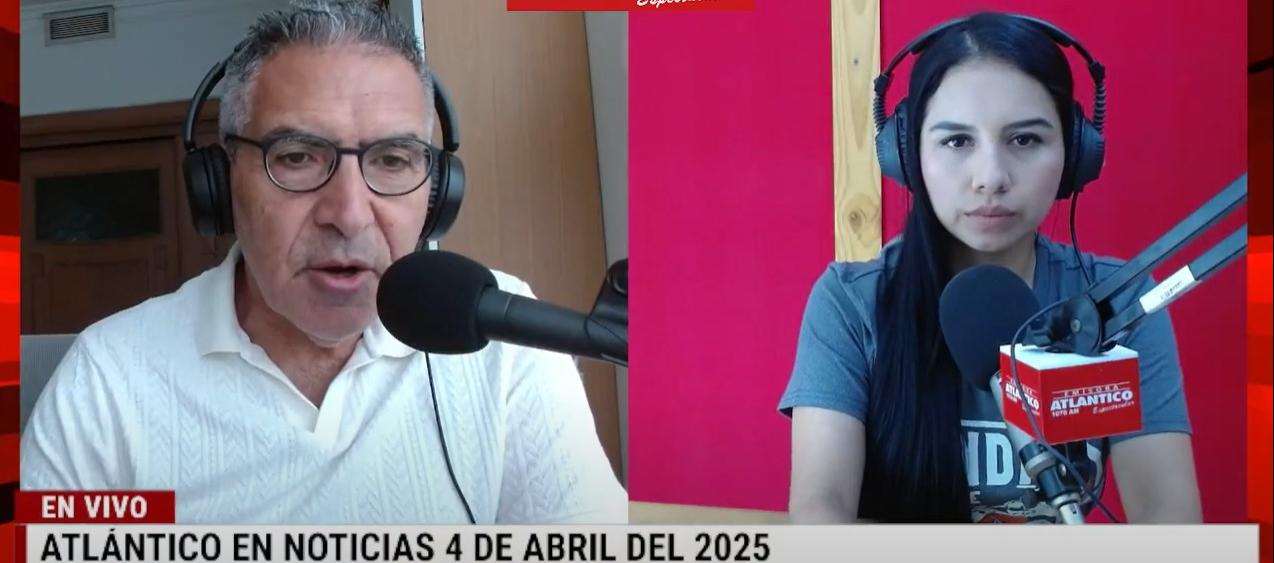Transmisión de Atlántico en Noticias.