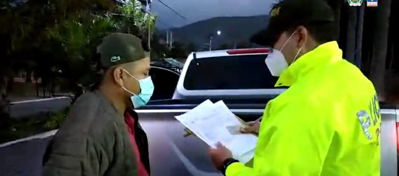 Carlos Daniel Pinzón, condenado por el asesinato del líder social. 