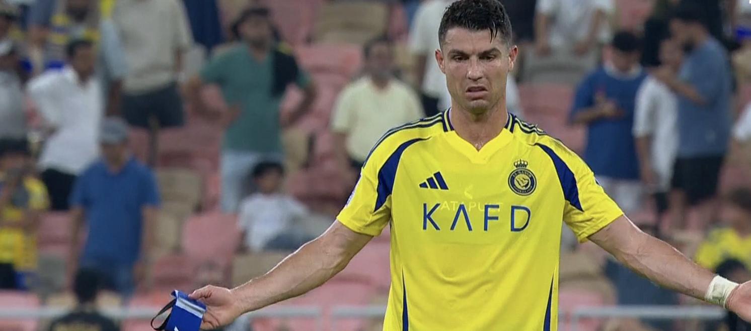 Cristiano Ronaldo, delantero portugués del Al Nassr.