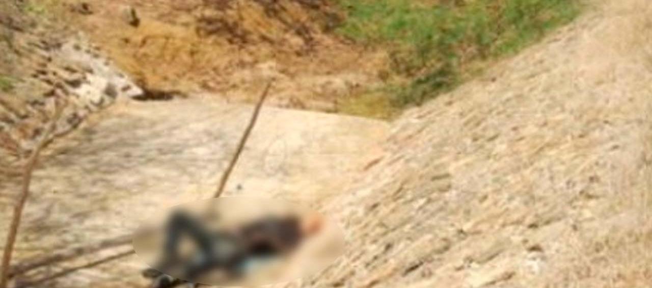 Lugar en donde fue hallado el cadáver.