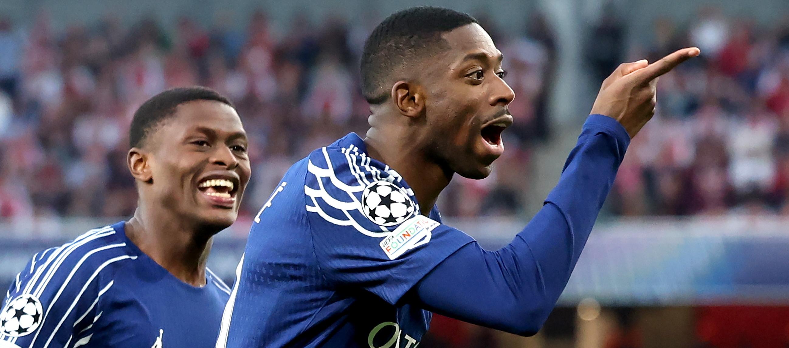 Ousmane Dembelé marcó el gol de la victoria del PSG sobre el Arsenal.