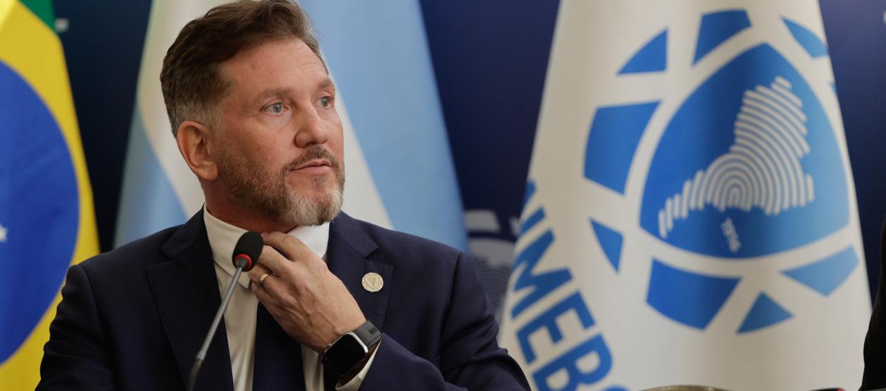 Alejandro Domínguez, presidente de la Conmebol. 
