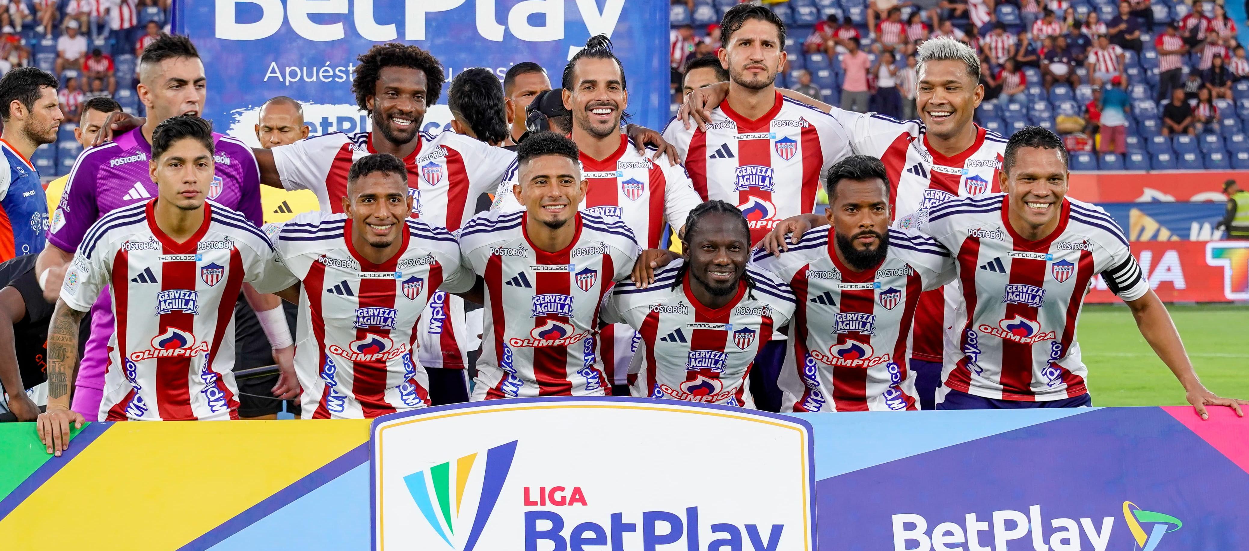 Junior, líder de la Liga Colombiana con 30 puntos. 