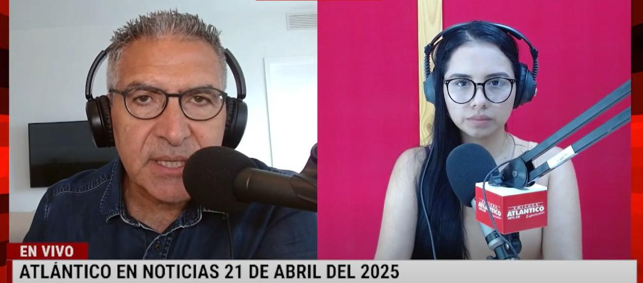 Transmisión de Atlántico en Noticias.