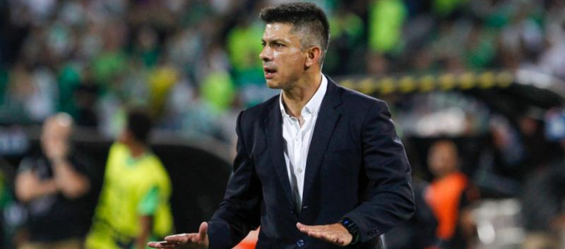 El paraguayo Gustavo Florentín, técnico saliente de Águilas Doradas. 