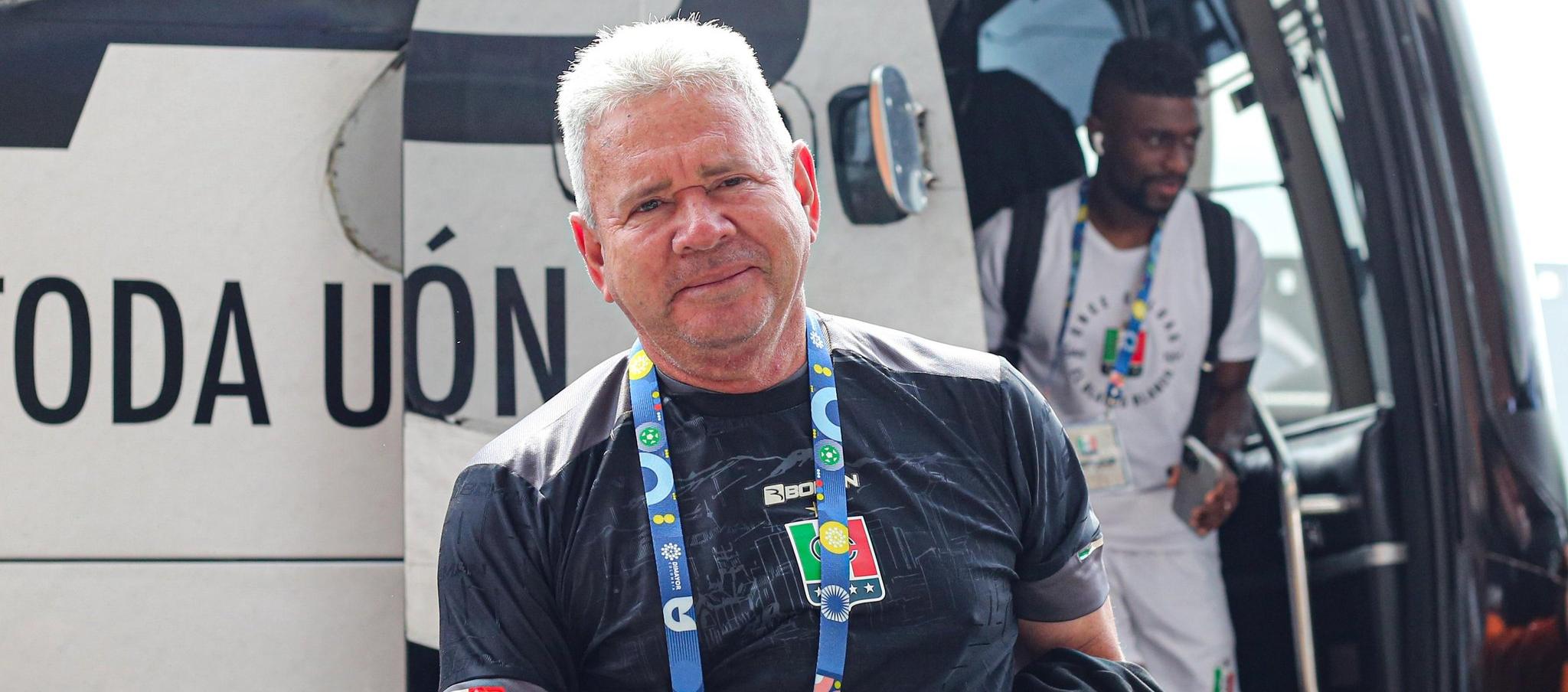 Hernán Darío Herrera, técnico del Once Caldas. 