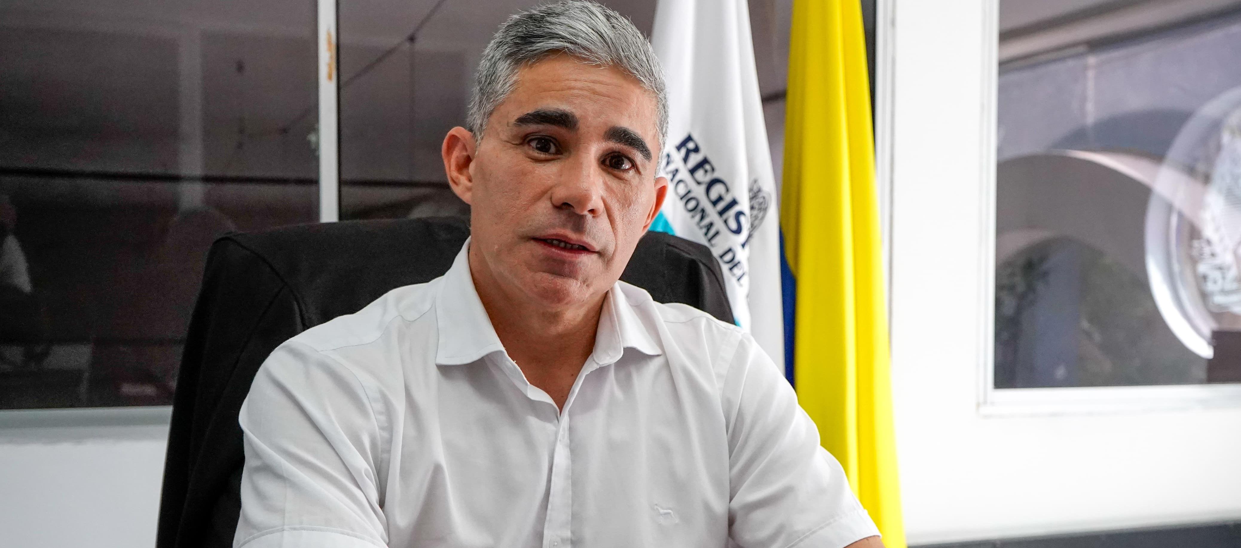 José Duarte Carreño, delegado de la Registraduría Nacional en Atlántico.
