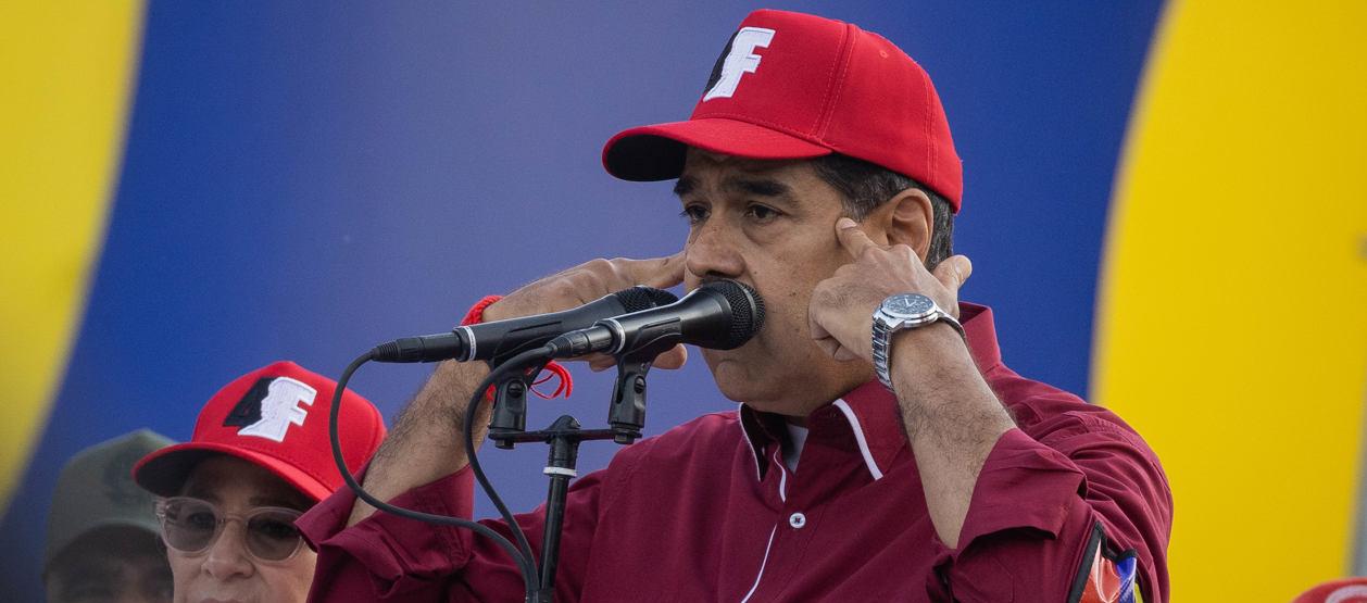 Nicolás Maduro, presidente de Venezuela. 