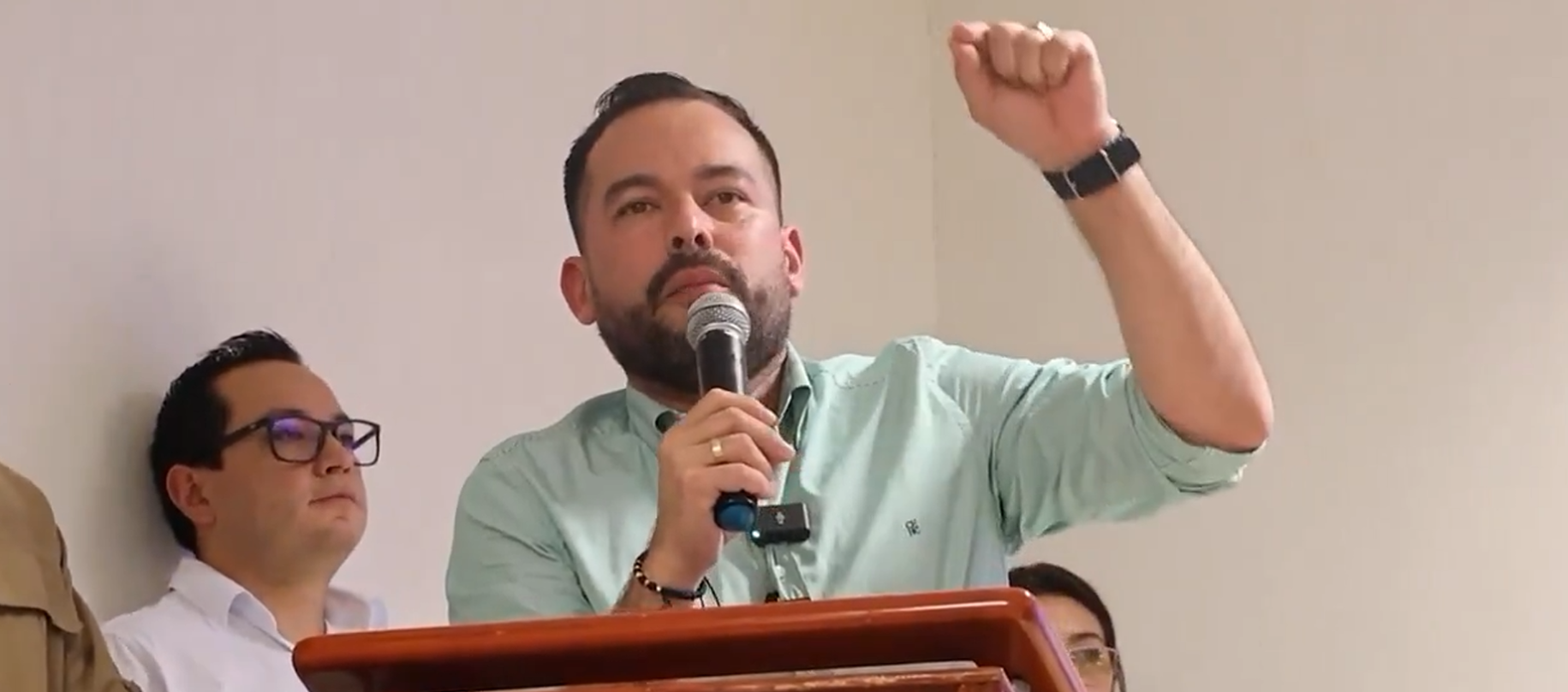 Edwin Palma, ministro de Minas y Energía. 