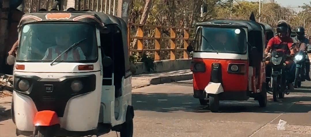 Motocarros en circulación en el municipio de Soledad.