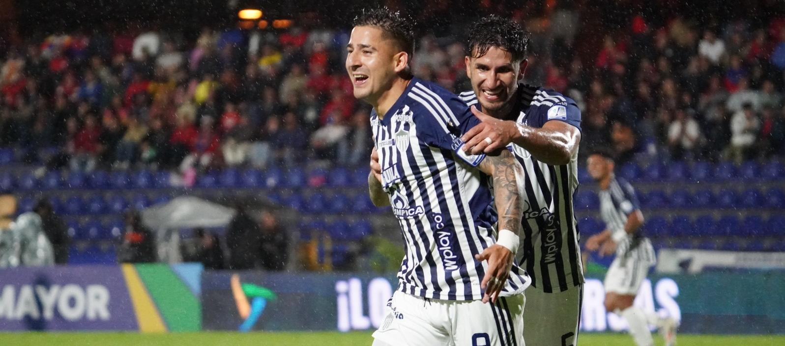 Guillermo Paiva, autor del gol del empate de Junior ante el Pasto. 