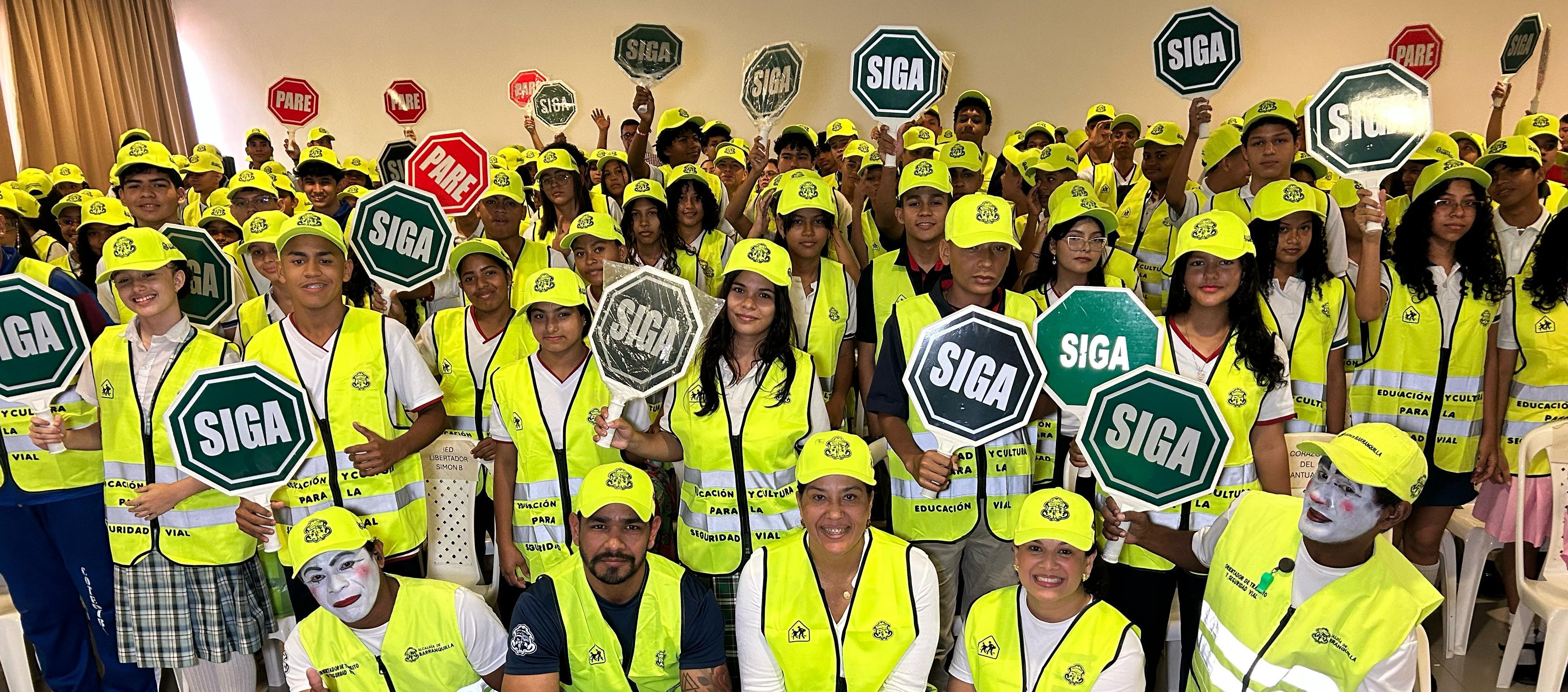 Patrullas de tránsito escolares. 