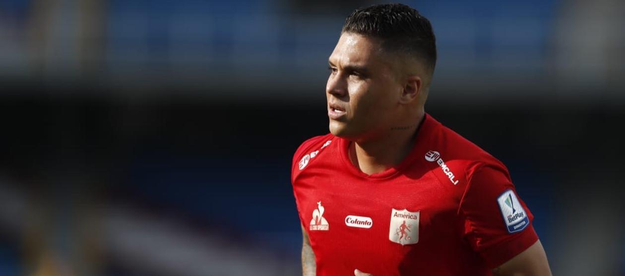 Juan Fernando Quintero, mediocampista del América de Cali. 