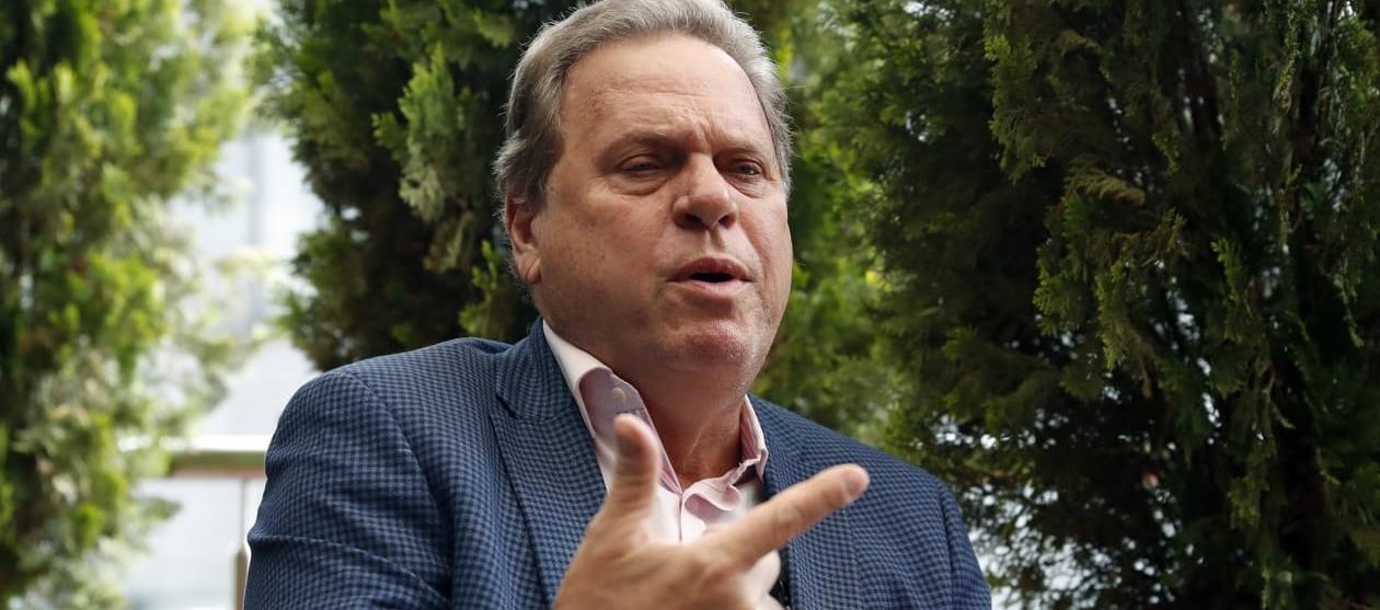 El barranquillero Ramón Jesurun, presidente de la Federación Colombiana de Fútbol. 