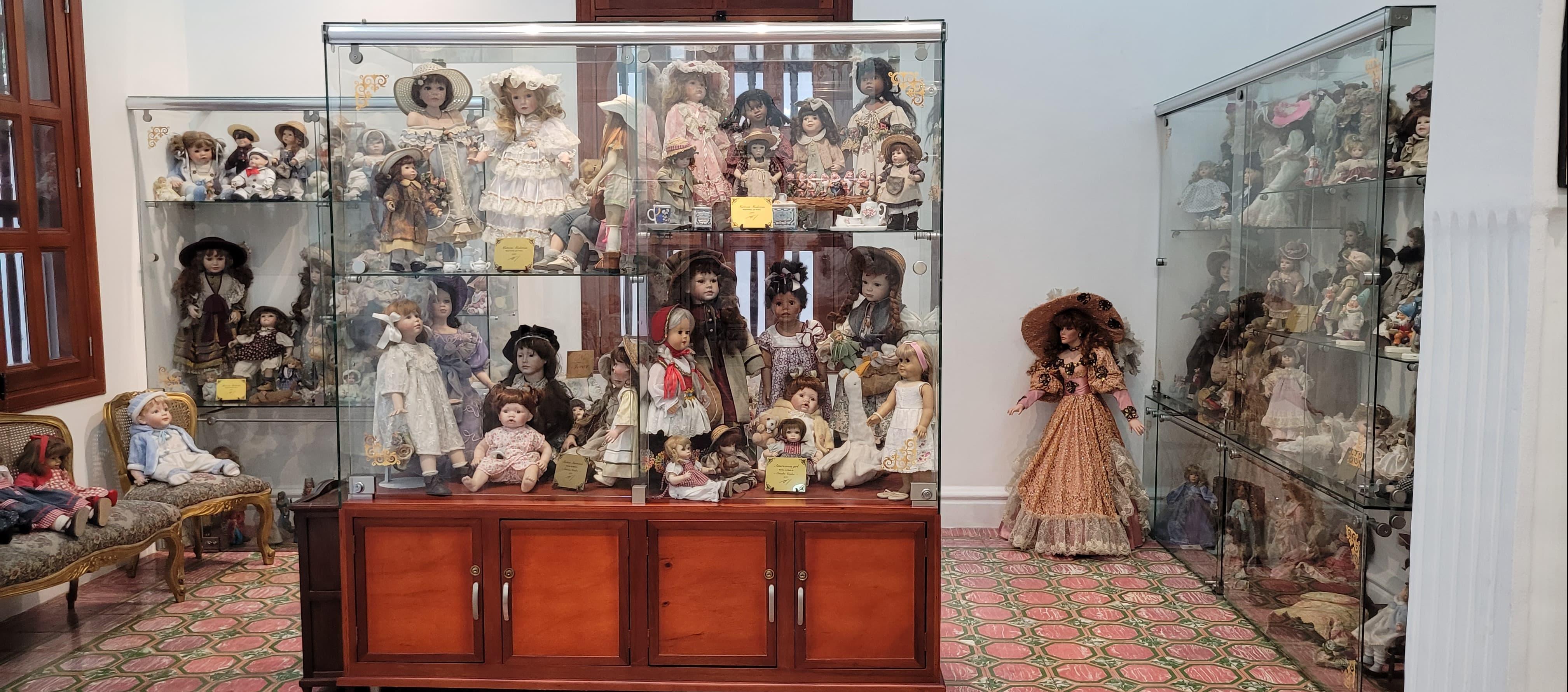 Colección de muñecas del Museo  ‘Un Momento de Fantasía’. 