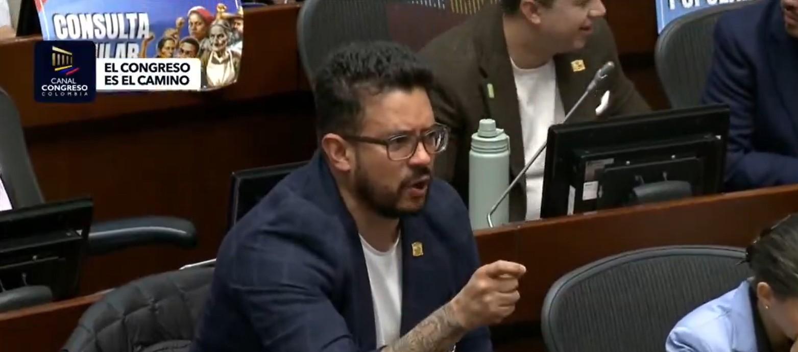 Inti Asprilla, senador.