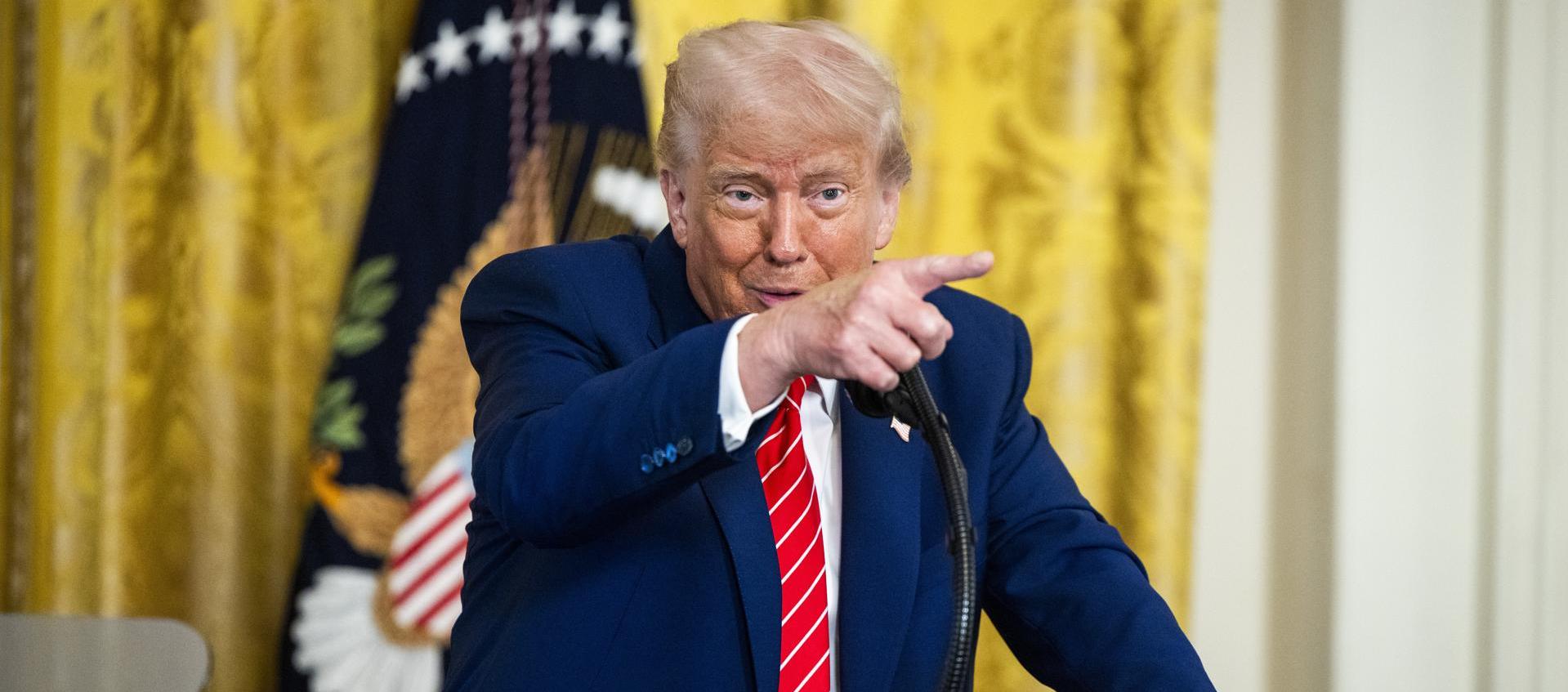 Donald Trump, Presidente de Estados Unidos.