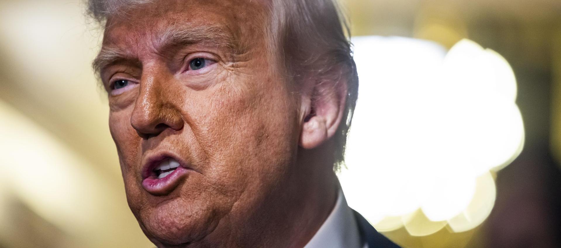 Donald Trump, Presidente de Estados Unidos.