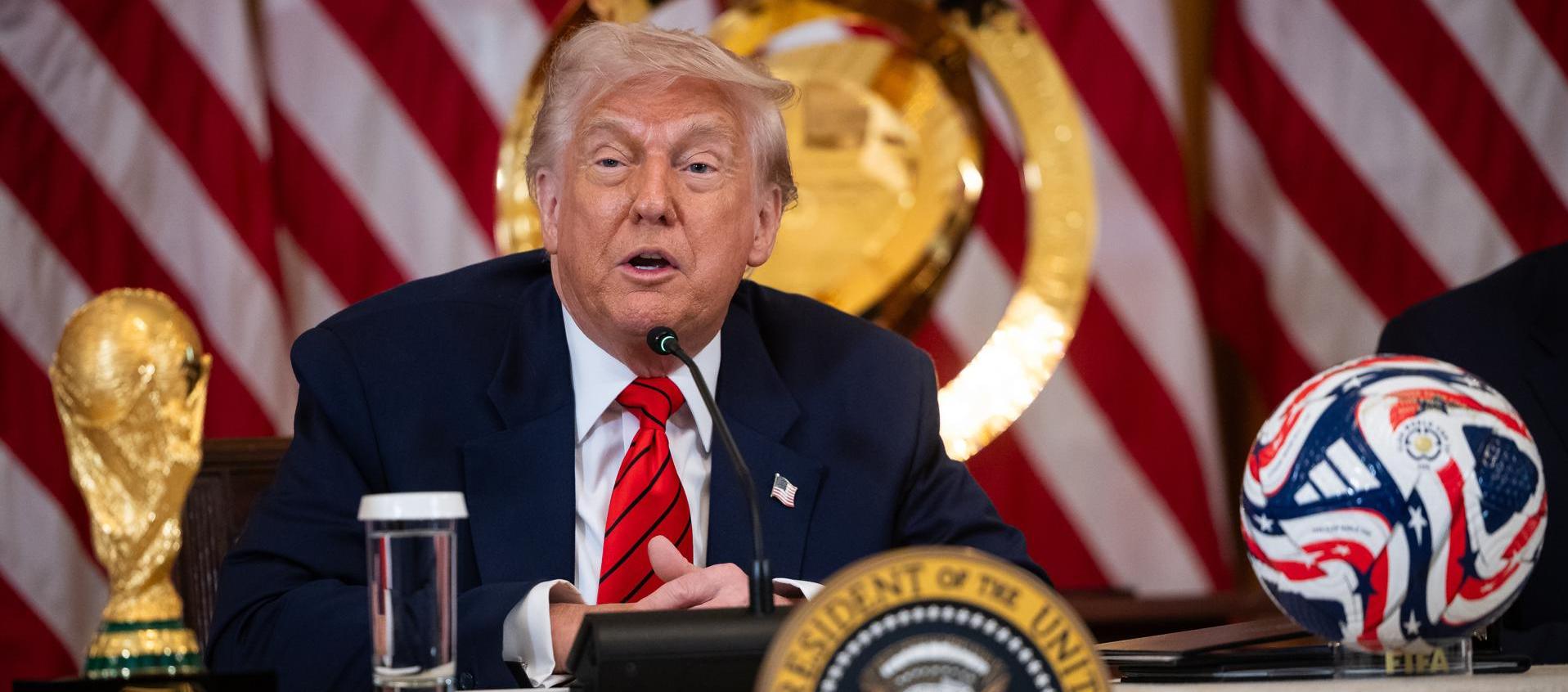 Donald Trump, Presidente de Estados Unidos.