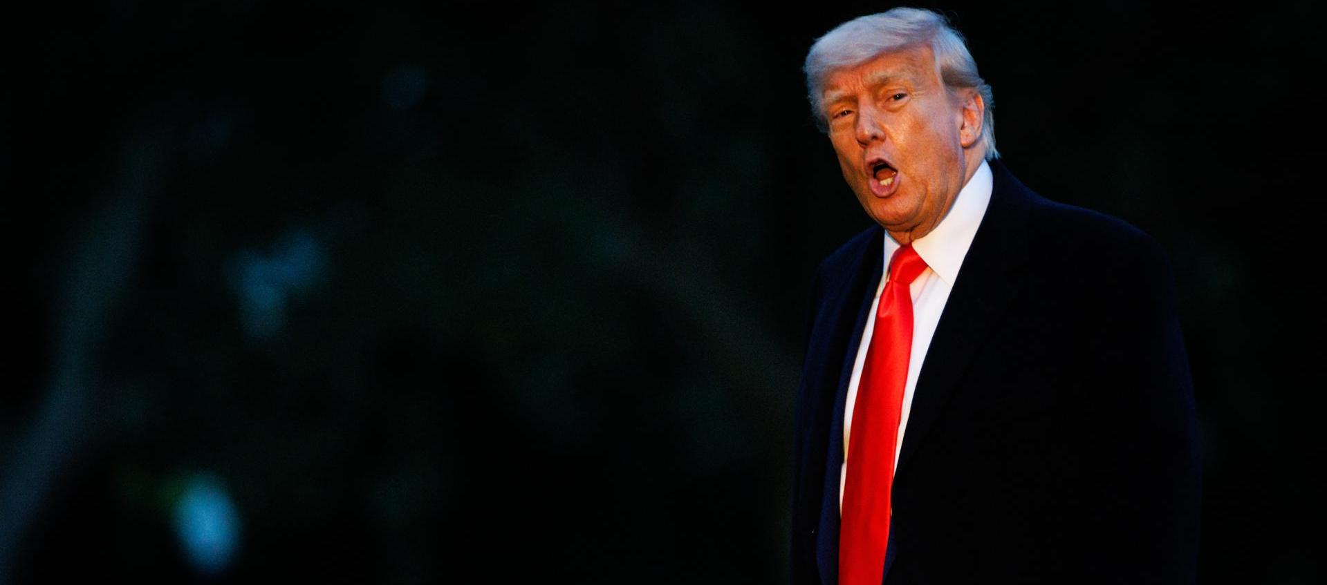 Donald Trump, Presidente de Estados Unidos.