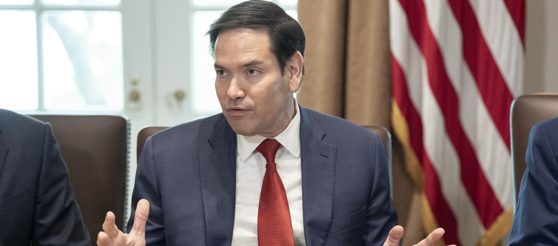 Marco Rubio, Secretario de Estado de Estados Unidos.