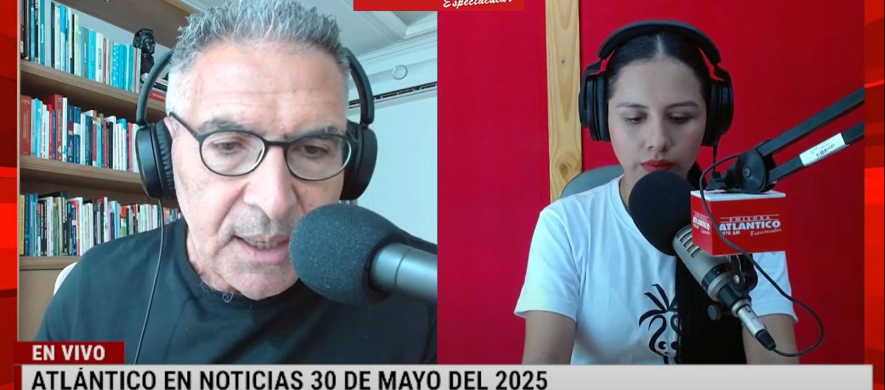Transmisión de Atlántico en Noticias.