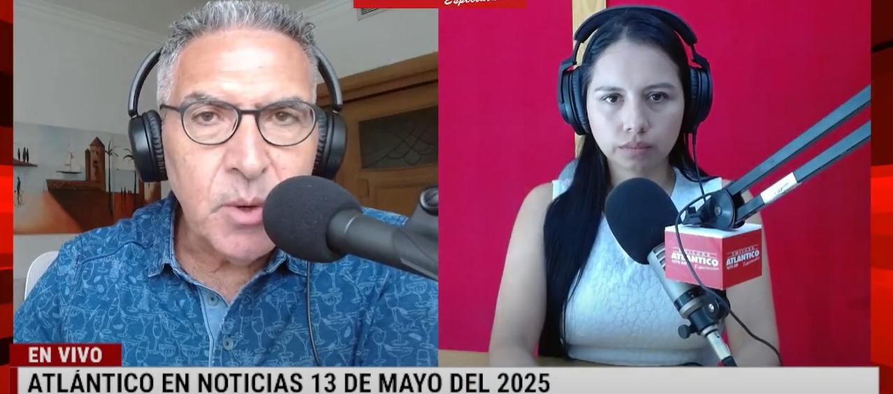 Transmisión de Atlántico en Noticias.