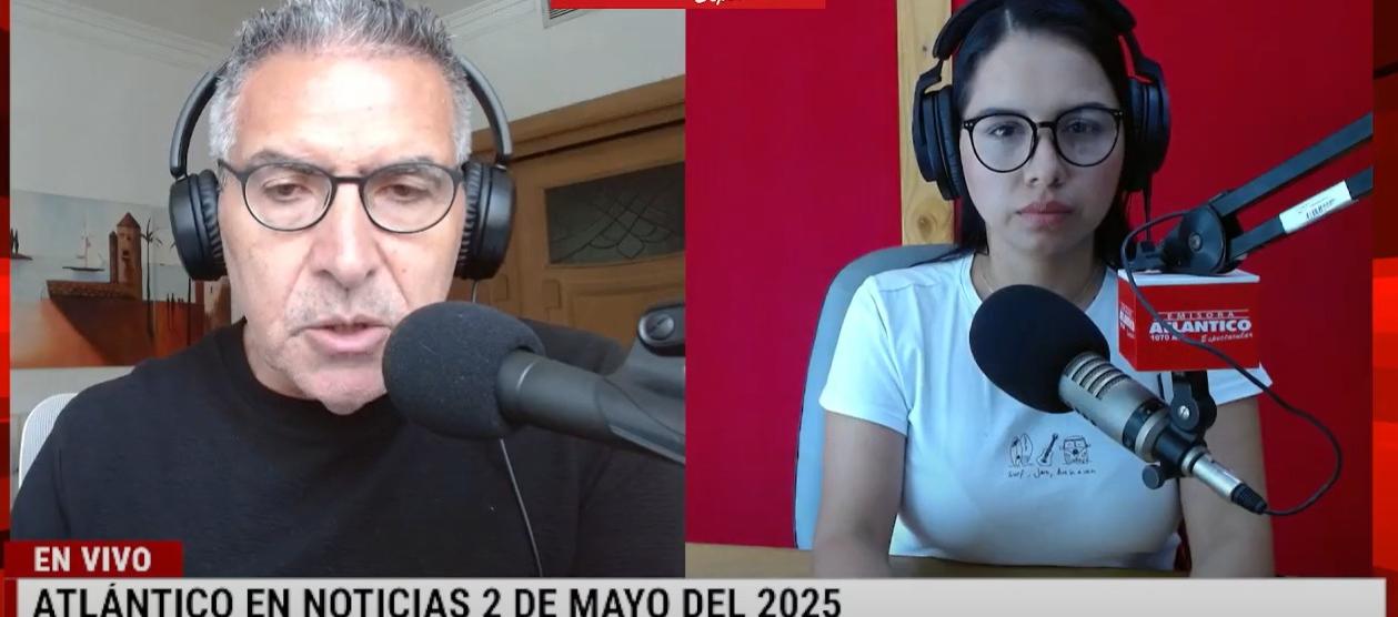 Transmisión de Atlántico en Noticias.